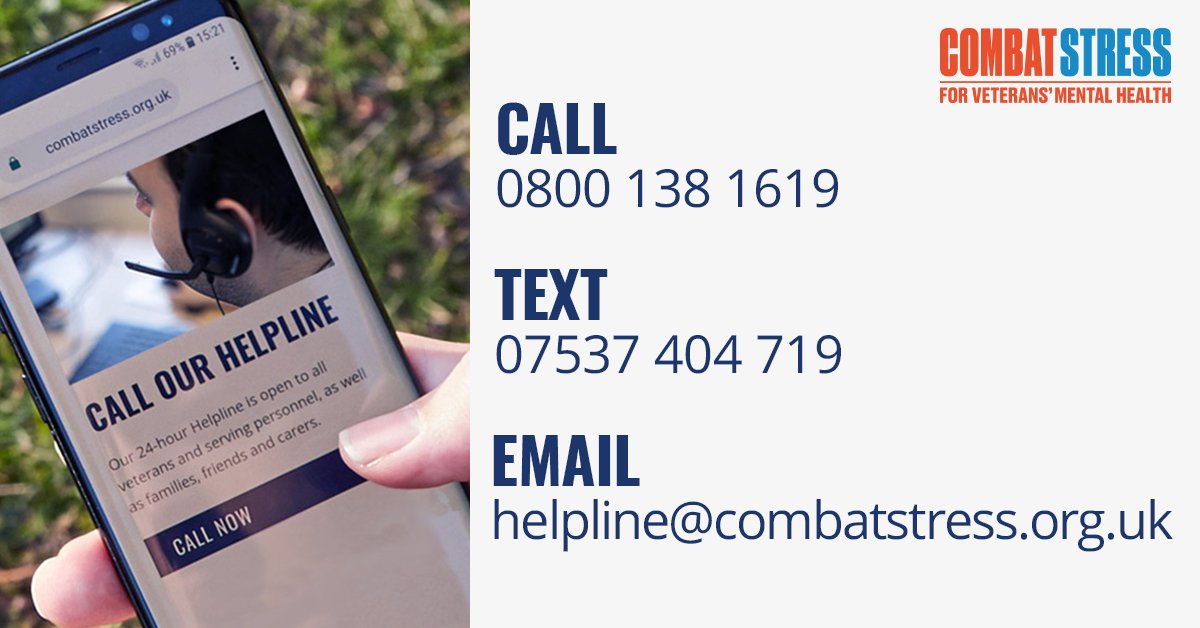 The festive period can be difficult for some. If you're a veteran struggling with your mental health get in contact with us. Our helpline is available 24 hours over the Christmas period. 
#MentalHealth #Christmas