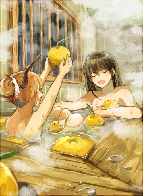 冬至冬至

霊夢と萃香を描いたつもりだったけどこれじゃあもはや誰だかわかんないね 
