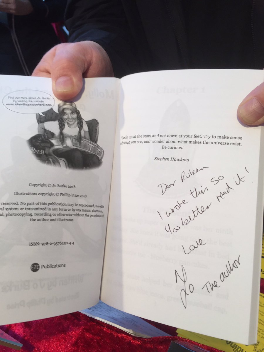 StandonCustard's tweet photo. I love it when I get hilarious dedication requests. Dictated by a dad trying to encourage his son to read! Last day @greenwichmarket signing my books. Custard HQ  Old High St, Folkestone open until Christmas Eve re-opening on Friday 27th Dec. Or buy online anytime. #Christmas https://t.co/mGWYpTousL