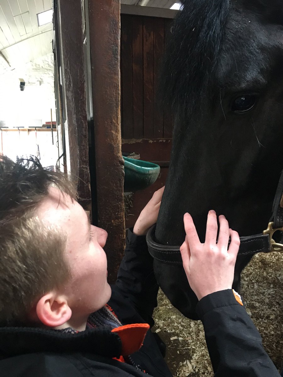 TomClonan's tweet photo. 2019 was a big year for Eoghan & Duke. Recovering well from spinal surgery & blossoming into a fine young man-Passionate about Equality. Very Special thanks & Happy Christmas to @GardaTraffic @gardainfo for their incredible engagement with Eoghan. Happy New Year! #AbleForEquality https://t.co/LyBbSYklwu