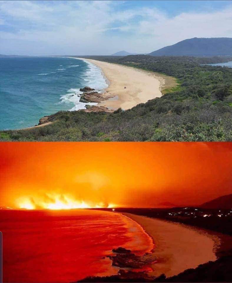 ItsJayMysterio's tweet photo. Oh dear God,  please help our great country #australia through these #fires. So many lives and homes lost 😔 
#AustraliaFires #AustralianFires https://t.co/LLhpnoej0c