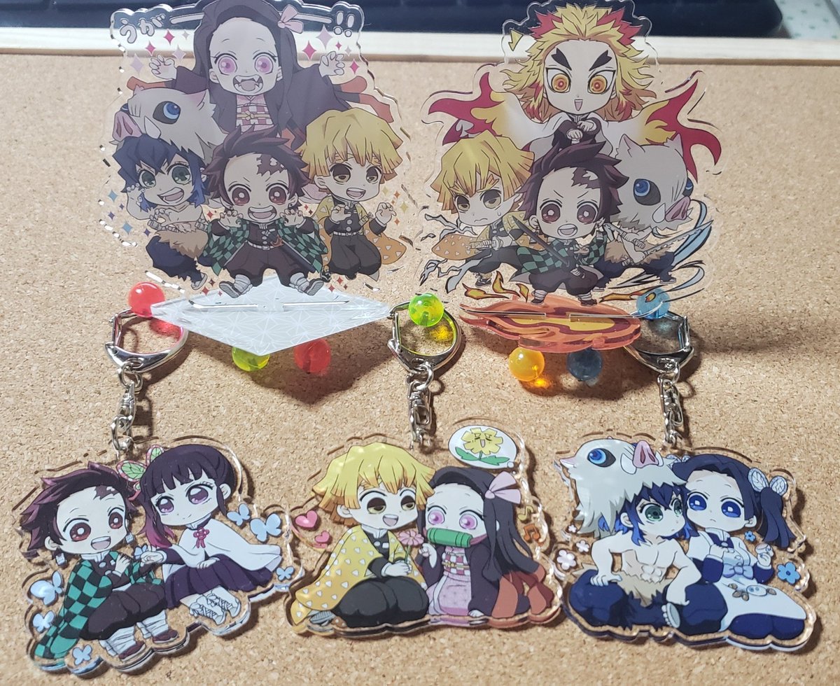 届いたー トリニティさんいつもありがとうございます アクキーとアクスタ作 ヨコル 原稿 Booth通販中 の漫画