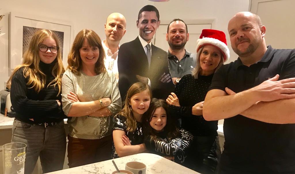 The Annual Christmas Chateau Riley Party was again a wonderful evening last night. In a time where the world is severely lacking authentic and inspiring Leadership we were honoured that the real deal POTUS 44 was able to join us #yeswestillcan