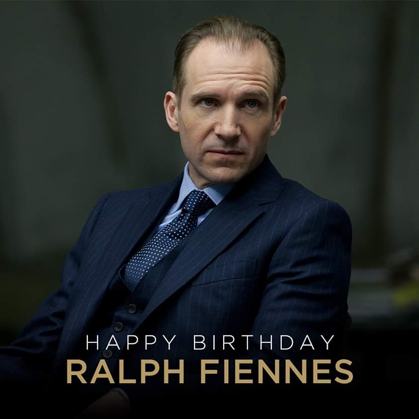 A very happy birthday to Ralph Fiennes 