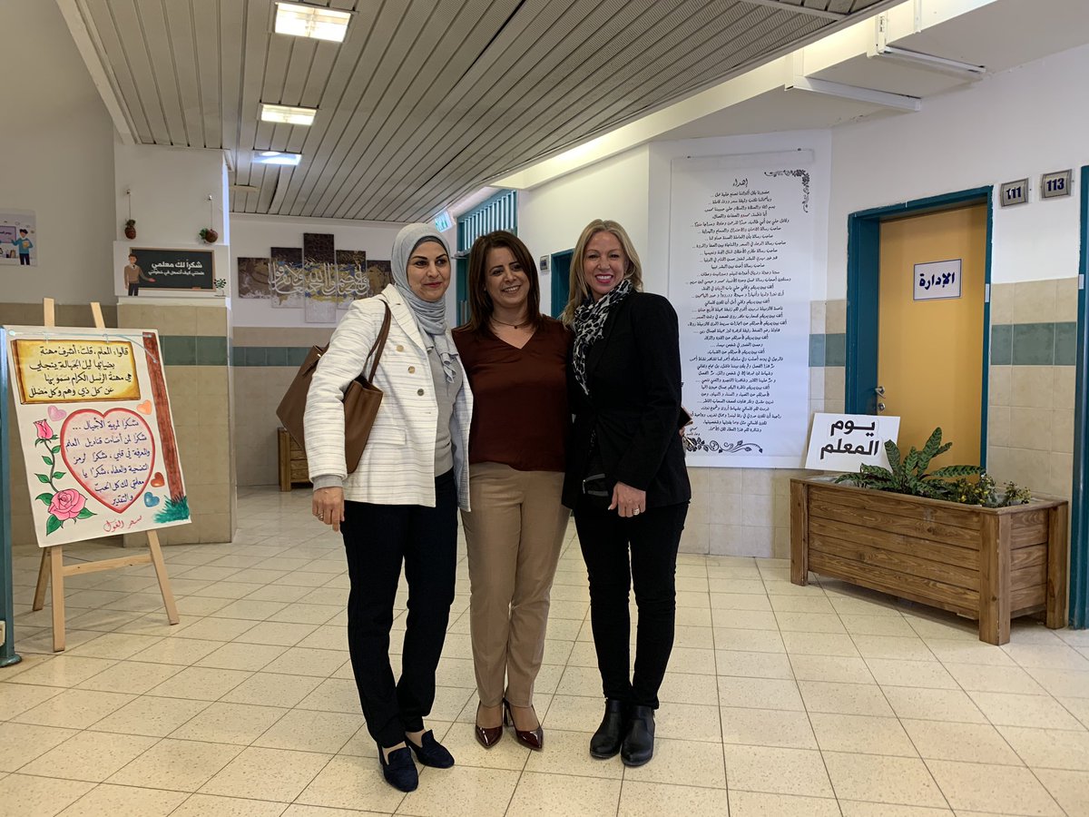 AdyKayrouz's tweet photo. Grateful to be in Israel working with an amazing group of administrators and leaders of education in Betzur-Baher! #Educationforall #peaceinthemiddleeast #equity #hightechhigh #buildingculture https://t.co/XSH8DNq2Sq