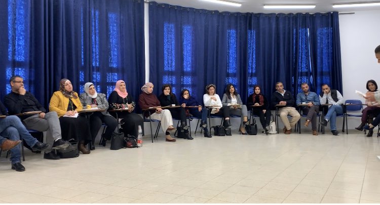 AdyKayrouz's tweet photo. Grateful to be in Israel working with an amazing group of administrators and leaders of education in Betzur-Baher! #Educationforall #peaceinthemiddleeast #equity #hightechhigh #buildingculture https://t.co/XSH8DNq2Sq