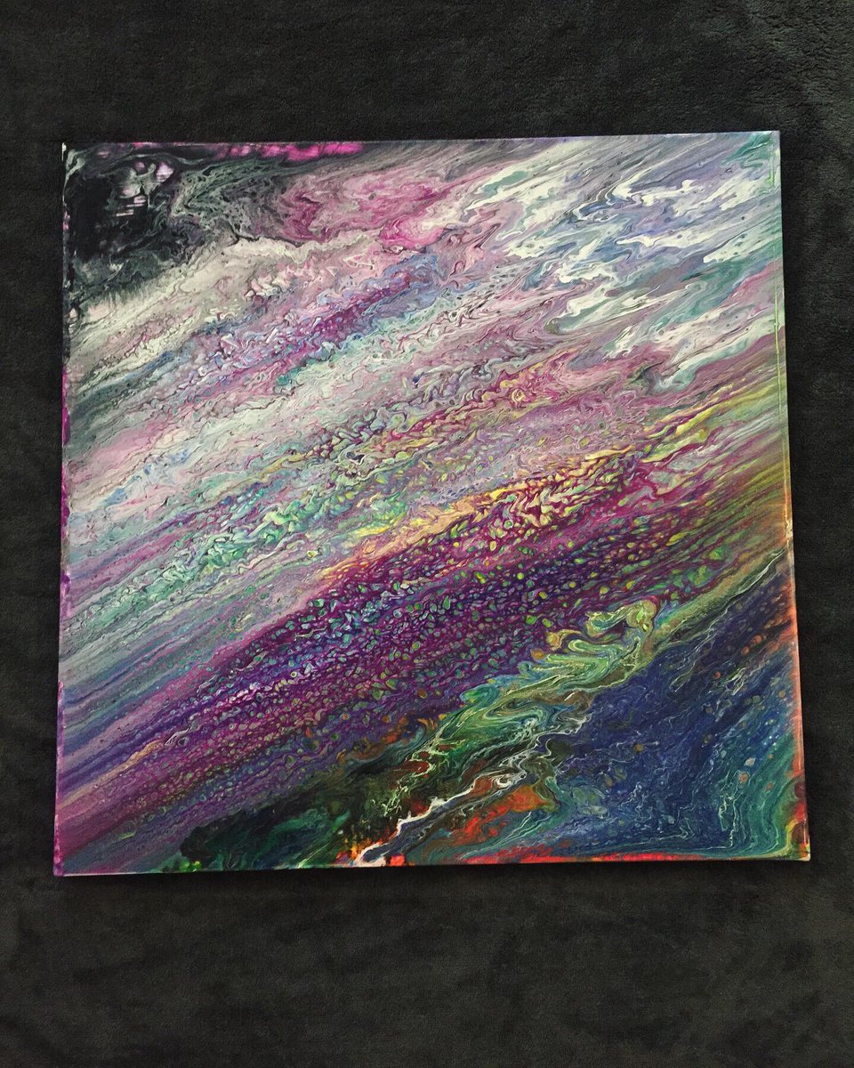 Getting better at pouring 🥰