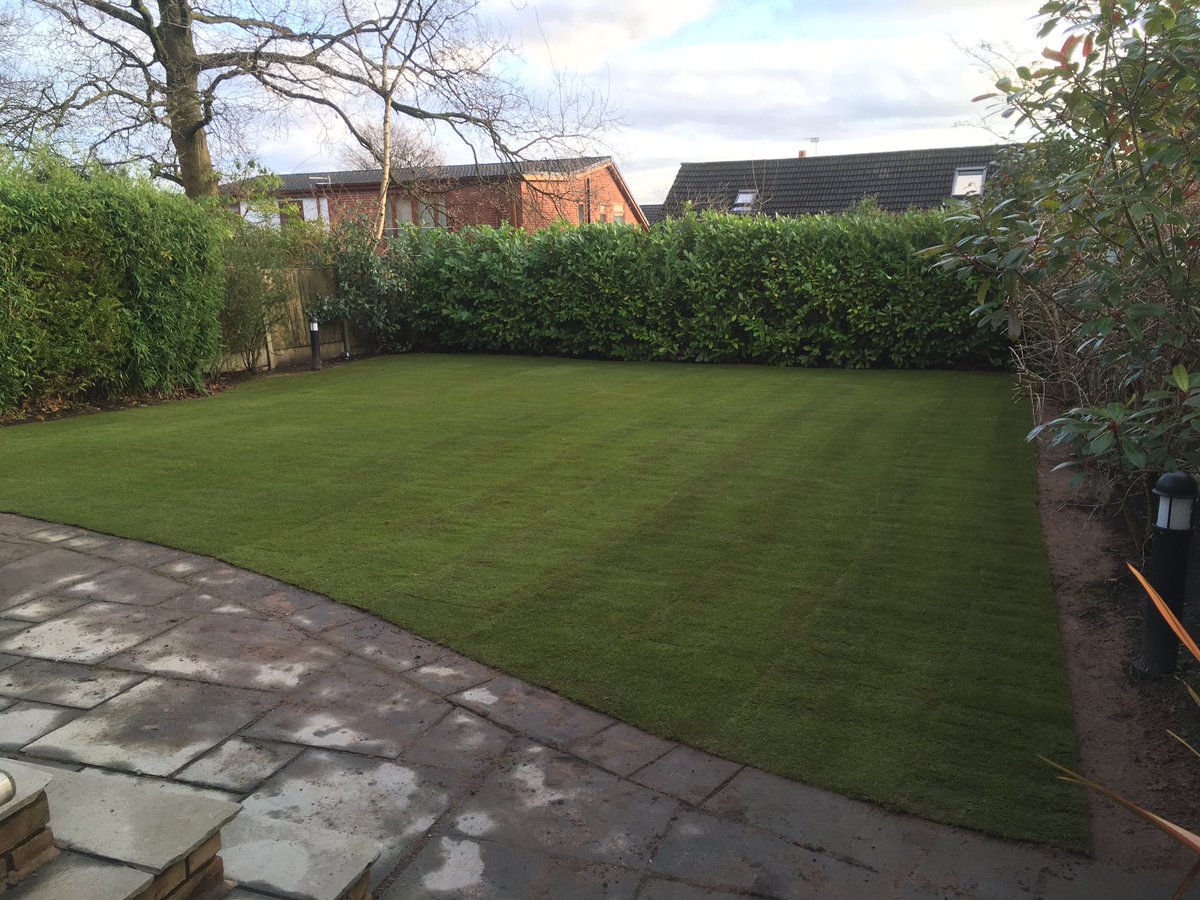 PukkaTurf's tweet photo. Both jobs finished over the weekend, two 8 yard skips filled, 15tns rootzone in 220 rolls of turf, Yes my arms, back, buttocks and thighs are sore each job circa £1600 https://t.co/ILLt8HG7BE