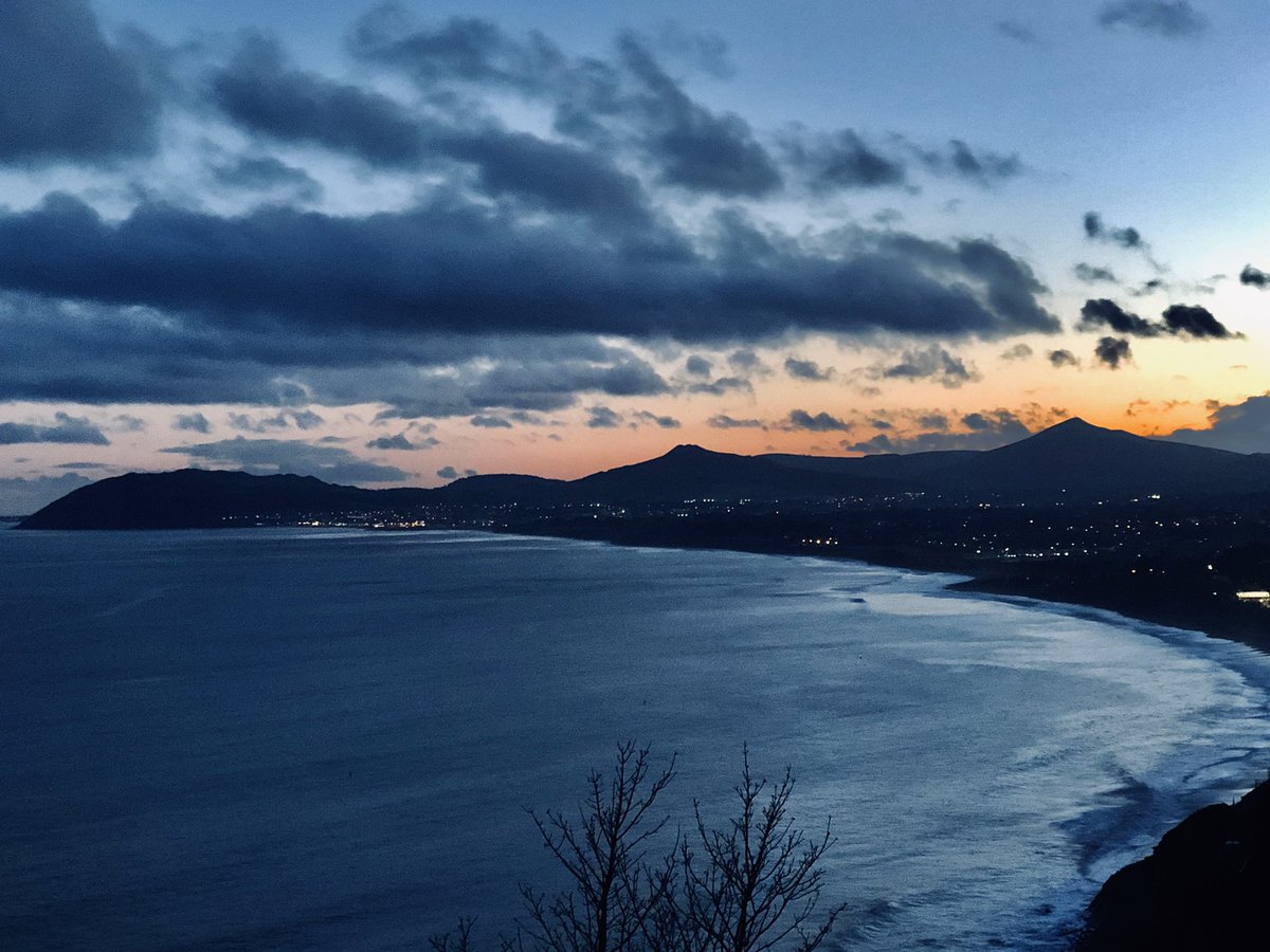 Magical pre-Christmas evening on #KillineyHill