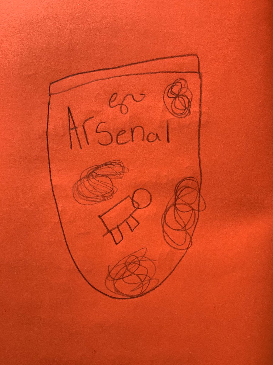 I’m under strict instructions from my 7 year old to Tweet this to you <a href="/m8arteta/">Mikel Arteta</a> as it wouldn’t get there via the post in time...! <a href="/Arsenal/">Arsenal</a>