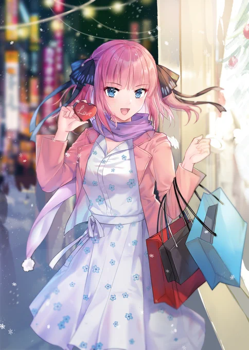 ?二乃とクリスマスデート
「あんたに拒否権はないから!」

#五等分の花嫁 #中野二乃 