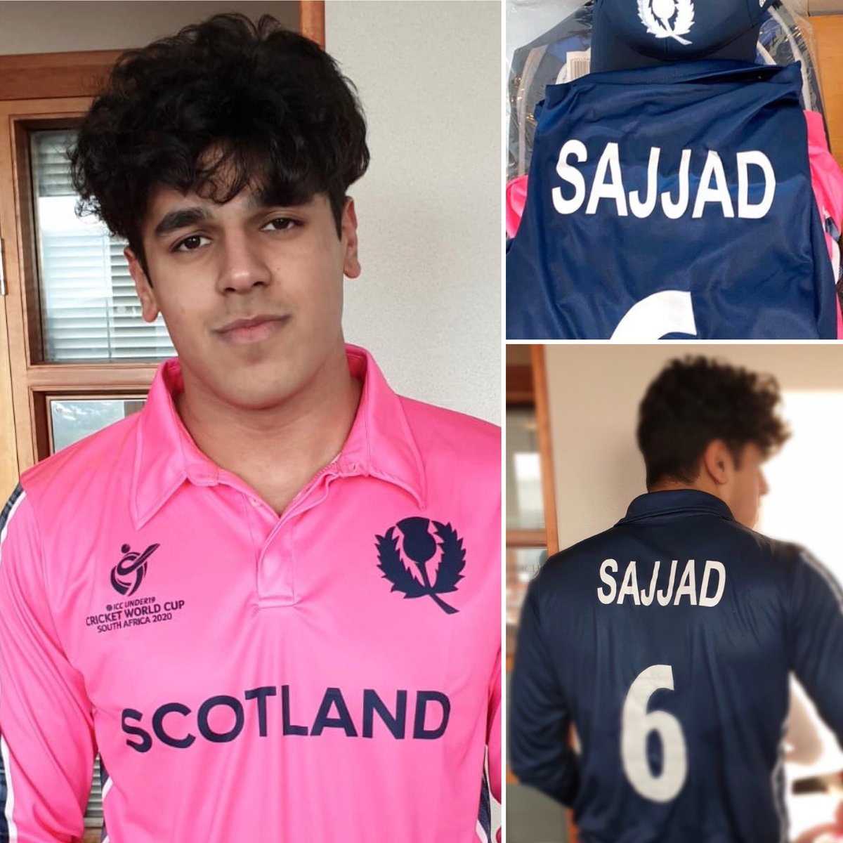 scotland cricket shirt
