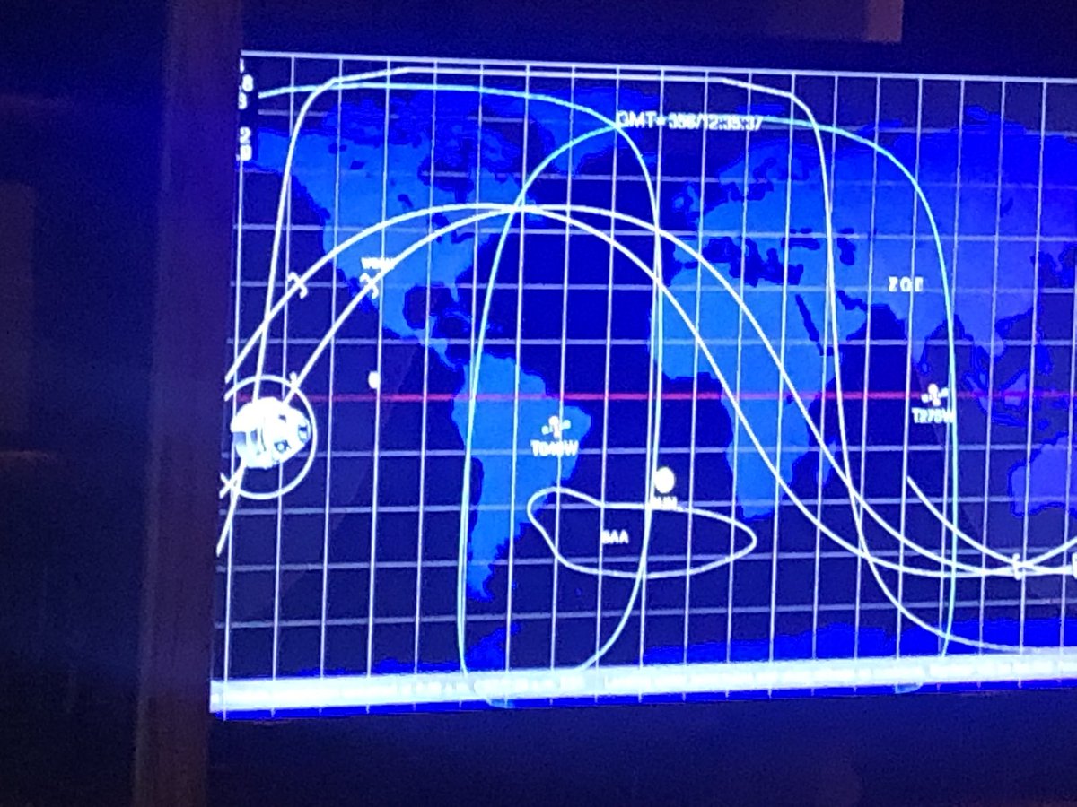 STEM2UYP's tweet photo. What else would we be doing at 6:30 AM than to be watching the historic landing of the CST-100 Starliner?  #SpaceHistory #STEMinAction https://t.co/ib9i8xxuBq