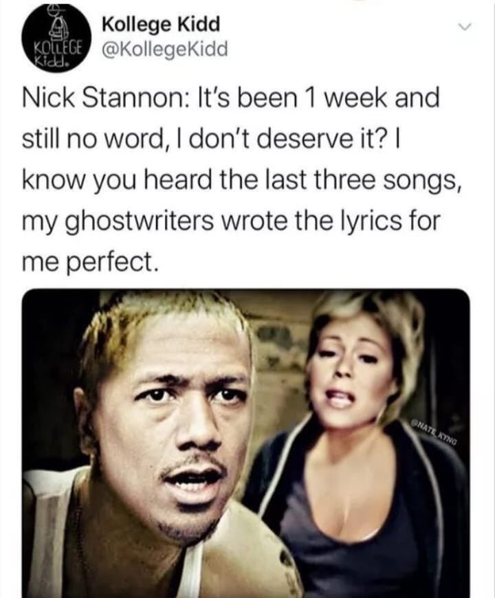 Ha ha @NickCannon you 🤡🤡🖕🏻🖕🏻🖕🏻 #ripnickcannon