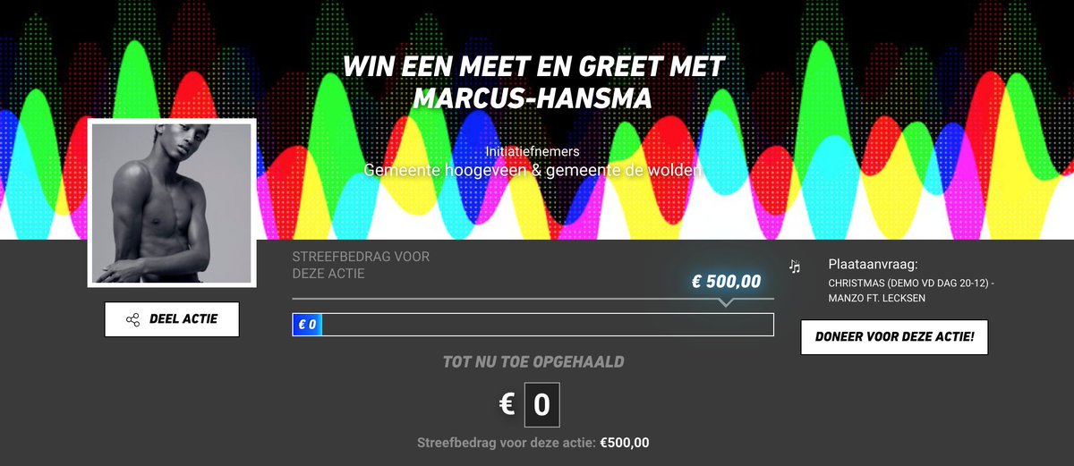 Sta jij altijd met je ogen dicht op de foto? 📸 Dan is een meet en greet met <a href="/HNTM_RTL/">HNTM</a>-winnaar Marcus Hansma hét ultieme moment om te vragen naar zijn beste poseer moves. Check de actie hier: 3fm.nu/MarcusHansma #3FM #SR19 #Lifeline