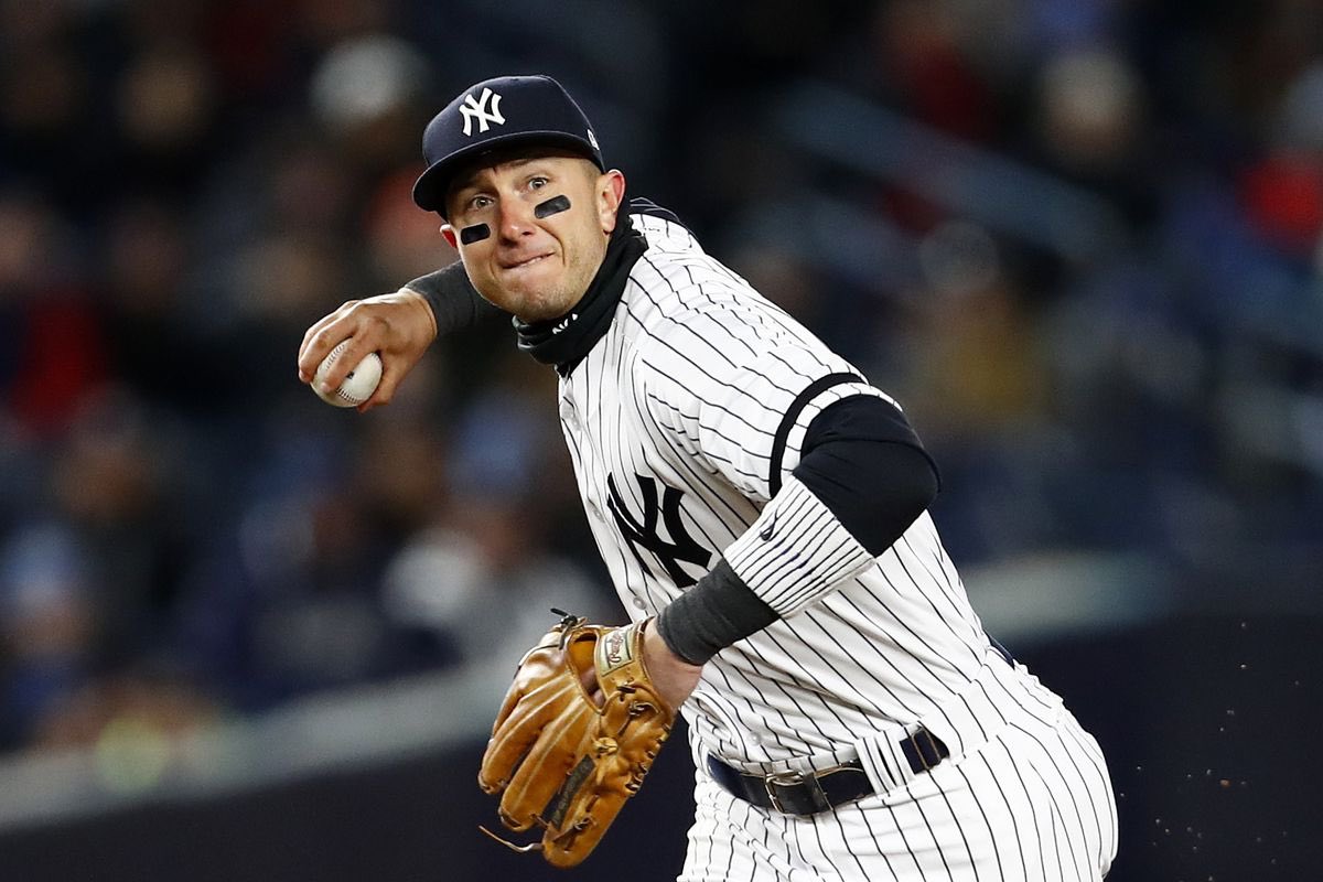 FormerObscure's tweet photo. Random Yankee #27: Troy Tulowitzki (2019)
#Yankees #NYY #Tulo

Injuries beset Tulo again this year, however, it’s fun to imagine what his career could’ve been.

% of Games Played:
First 5 seasons - 83% 
Final 7 seasons - 52%

Career avg per 162g: .290/.361/.856 28 HRs 98 RBIs https://t.co/YVVxTHyRxO