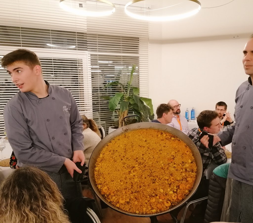BathEnright's tweet photo. Finally time to leave Valencia after a fantastic #PalAss19 conference. Congratulations to the organizers again. From the talks, posters, networking, and some great paella, it was one to remember. The @AnomLab had a blast. https://t.co/C5cC0tOZUa