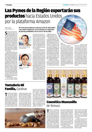 SeremiEconomia9's tweet photo. 🇺🇸LAS PYMES DE LA REGIÓN EXPORTARÁN SUS PRODUCTOS HACIA EEUU POR LA PLATAFORMA AMAZON🇺🇸
Gracias a trabajo público privado y el Programa Nodo Amazon de Corfo☑️

https://t.co/GBGT87X4vr https://t.co/QKNwxJWrbc