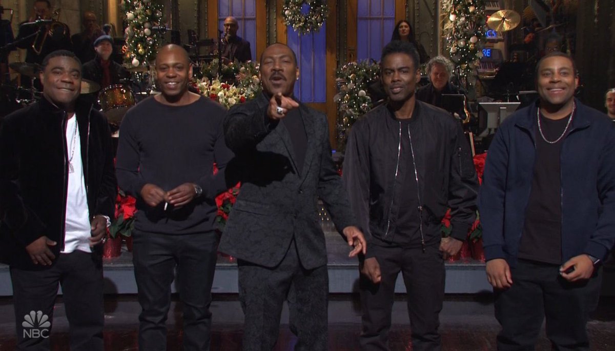 jumpedforjoi's tweet photo. Keenan Thompson is the glue of SNL. Iโm glad he got his moment on the SNL stage with his heroes. https://t.co/Em7DTacE62