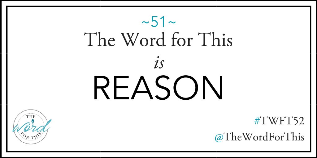 thewordforthis's tweet image. #TWFT52 Prompt 51: #TheWordForThis is "REASON."
Full post, add'l starter questions, &amp;amp; my own response to the prompt here: bit.ly/2EFEknI
.
#metoo #writingprompt #believesurvivors #sexualabuse @writingcommunity #writerscommunity #poetrycommunity #timesup