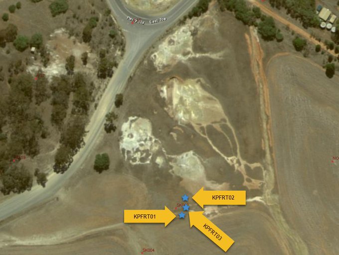  #THR  #Gold Kapunda at this momentThor recently drilled 3 pilot holes which look oustide conservation area - XRF results 66m @ 0.27% Cu & 23m @ 0.49% Cu Assay results pending for Cu & Au due around xmas (27th Nov RNS)