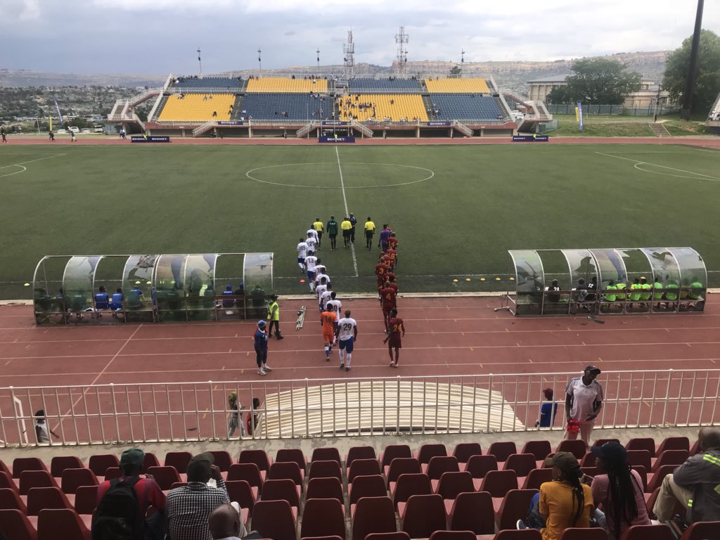 PMRadioFM's tweet photo. Matlama FC 1-0 Lioli FC 
Not too far from kickoff, Matlama FC has taken a lead. #PMRSports #PMRadioFM https://t.co/wlx5LOgHLW