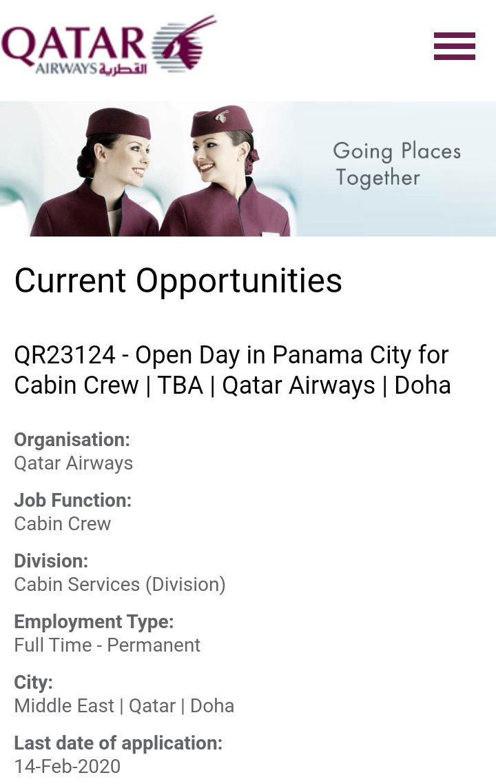 cabincrewpanel's tweet photo. #Qatarairways cabin crew open day in #Panama
https://t.co/l1EfFgsVgq https://t.co/38Tb4vW7js