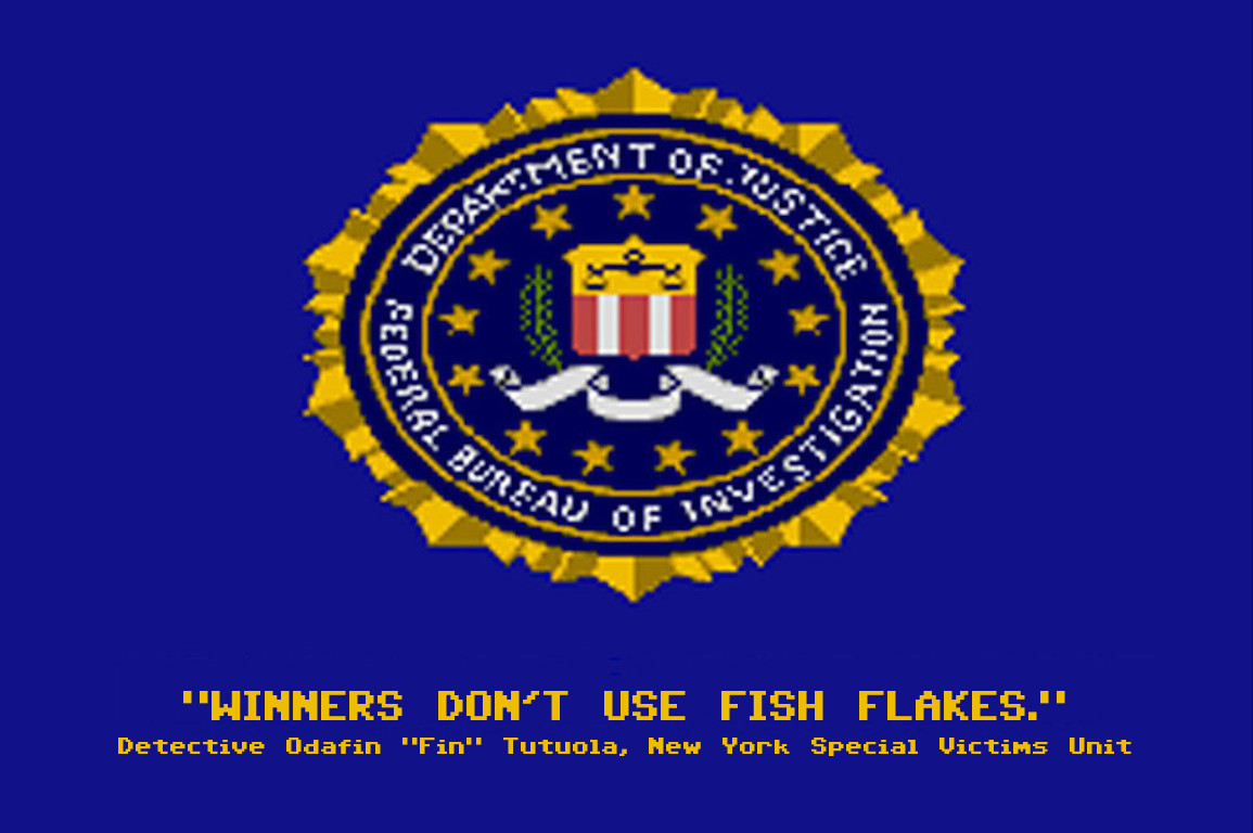 SVUFutureDrugs's tweet image. WINNERS DON'T USE #FishFlakes