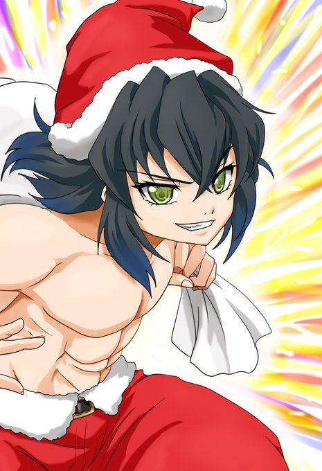 コジロウさんがTwitterに投稿した嘴平伊之助(鬼滅の刃)のイラスト。