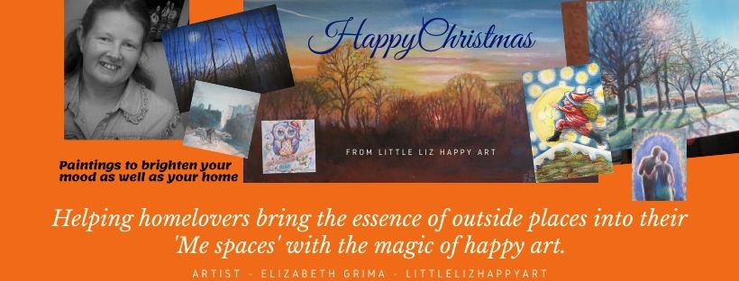 I will still be popping on to twitter here and there over the holidays but just wanted to wish everyone a very Merry Christmas from #LittleLizHappyArt 🖌️