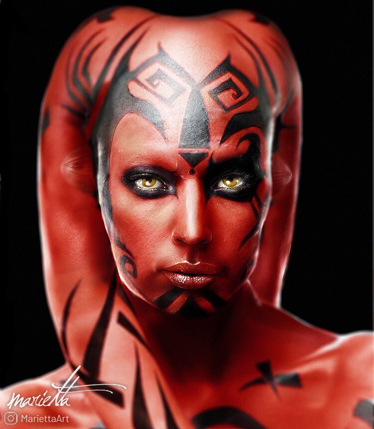 Darth Talon Lekku Tattoos