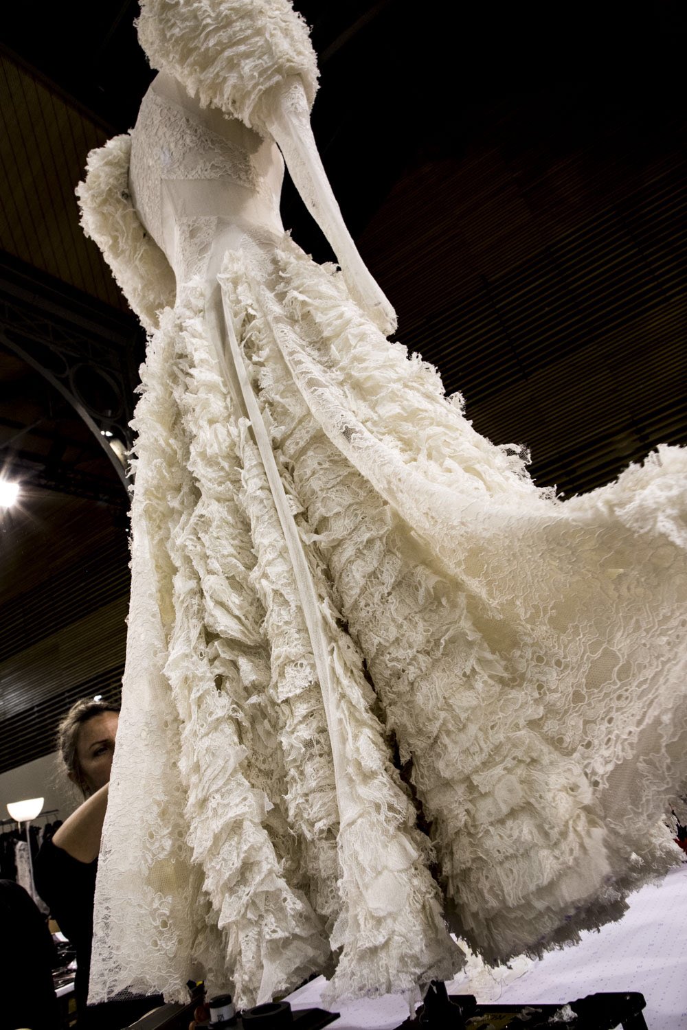 Alexander MCQUEEN подвенечное платье