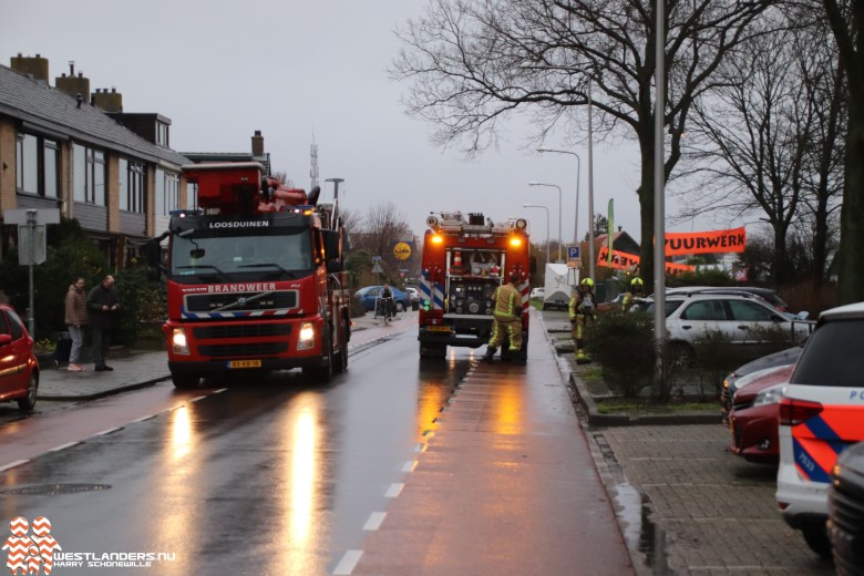 Melding gebouwbrand I.S.W. Madeweg..