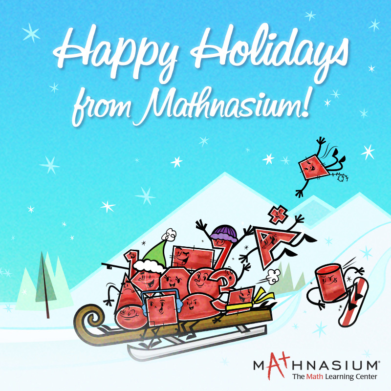 From our family to yours, we wish you a warm and wonderful holiday season! While you're taking a break from work and school, check out this fun, family-friendly math activity. Because nothing says winter better than snowflake math! ❄️ blog.mathnasium.com/keep-math-skil…