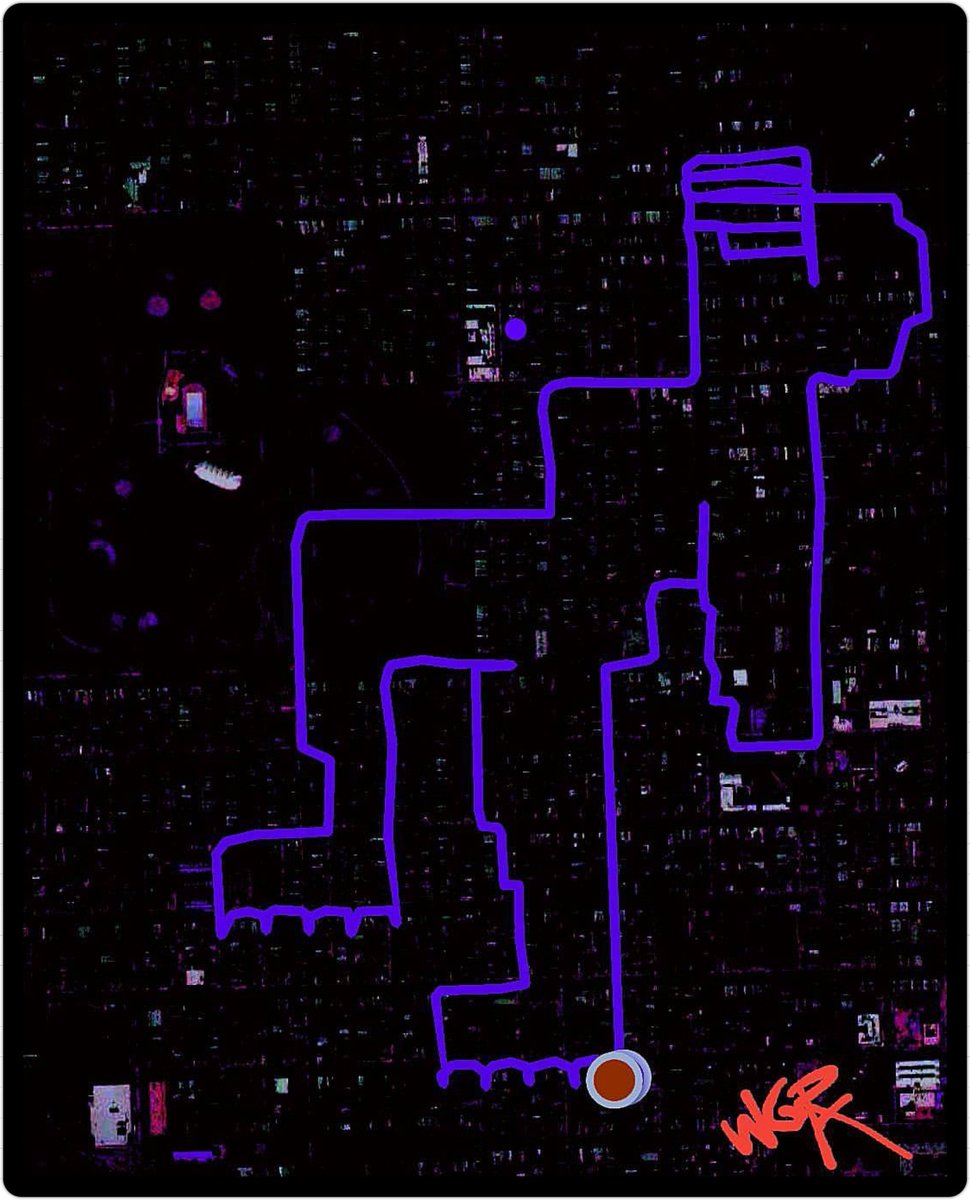 WallyGPX's tweet photo. *NFL legend Ray Lewis...now forever comemorated as a 5.16mi GPS bicycle ride...& just in time to fire up for today's game! #RL52
#ravensflock #stravaart #GPSart #GPSdrawing #cycling #GPSfootball #raylewis #RavensNation #Ravens #nfl #football #GPSbaltimore #rayray @raylewis https://t.co/lx808boKd0