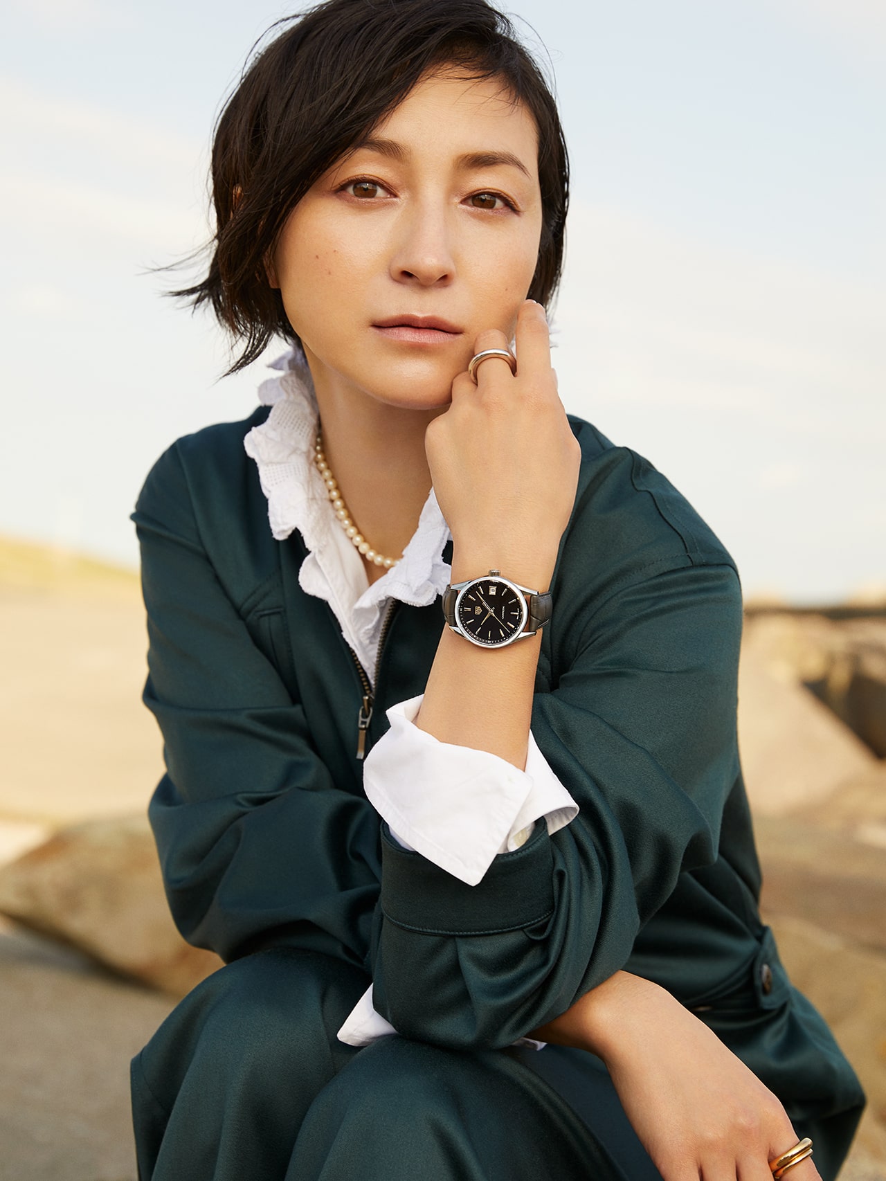 広末涼子×ガルボ　懐中時計　当選品　1996？ 広末涼子×ガルボ 懐中時計 当選品 1996？