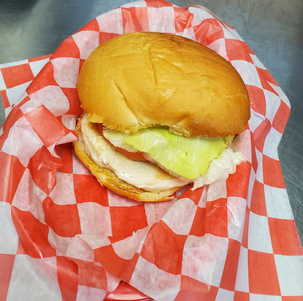 After 30 years of research and development our chicken sandwich is back. Stop by today and get one and top it anyway you like for a delicious meal.
