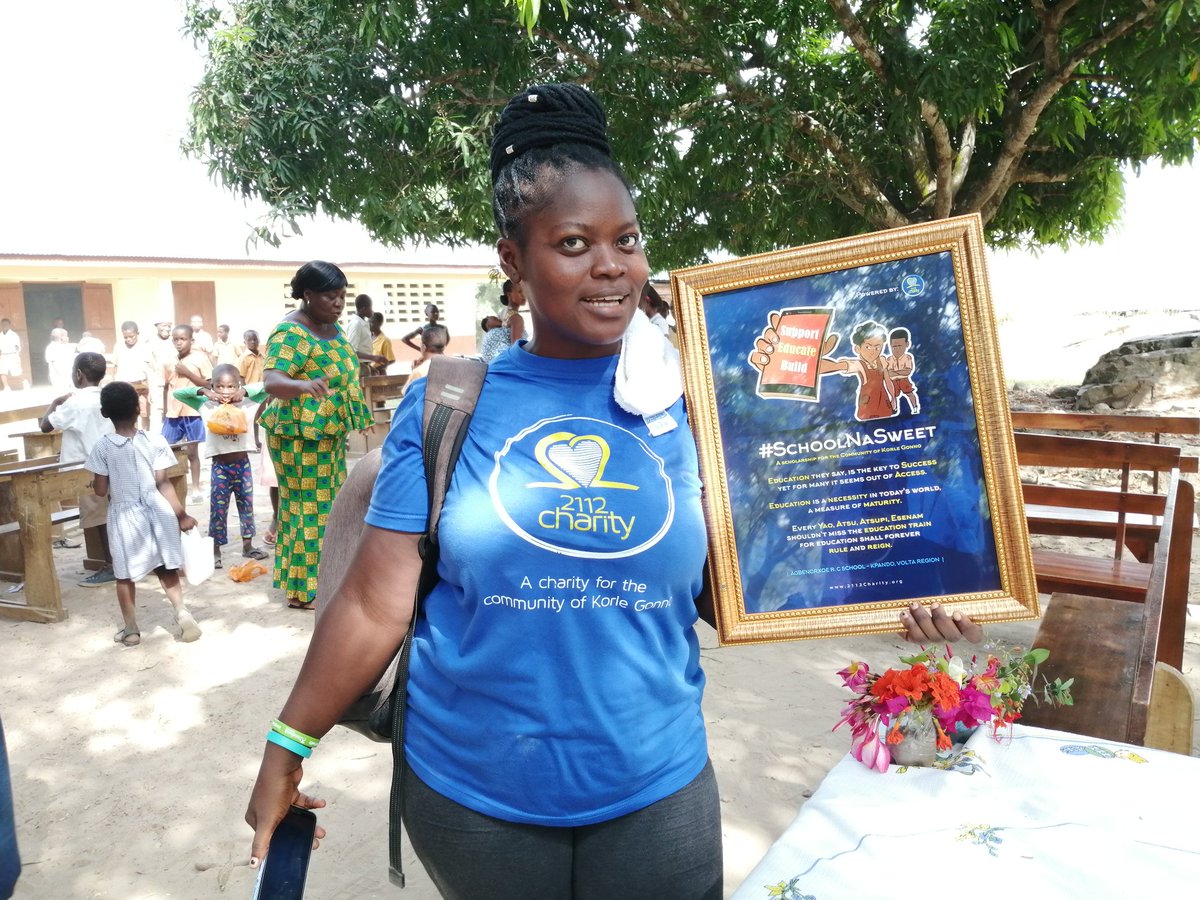 DrKumordzi's tweet photo. God made it possible!! ❣️🇬🇭🎉💥

Ayekoo #Team2112Charity!!!

#2112CharityAt4 #Support #Educate #Build #Ghana #VoltaRegion #Kpando #SchoolNaSweet https://t.co/q8EIDQfD2T