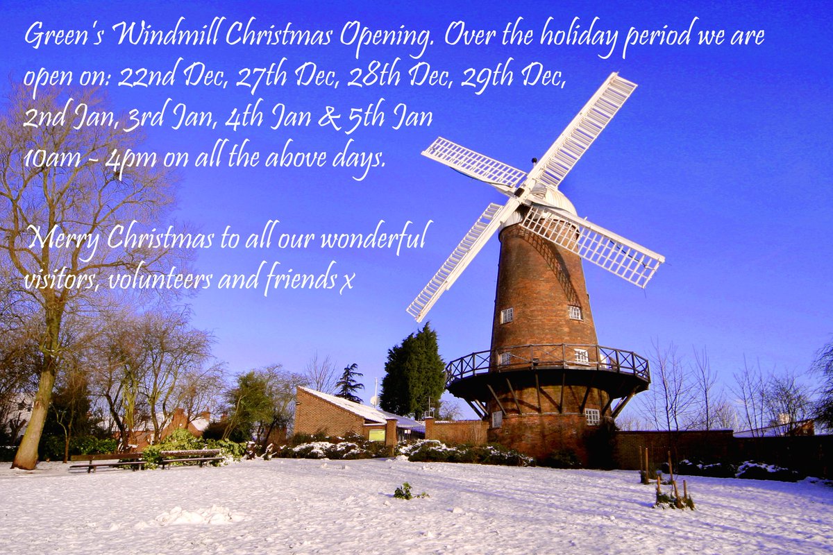 We're open on the following days over the holiday period; 22nd Dec, 27th Dec, 28th Dec, 29th Dec, 2nd Jan, 3rd Jan, 4th Jan &amp; 5th Jan. Opening hours are 10am-4pm on all of those days. Merry Christmas to all our wonderful visitors, volunteers and friends. Happy holidays folks! X