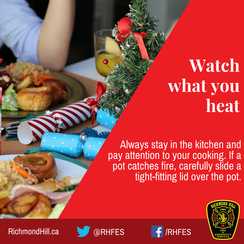 RHFES's tweet photo. If you don’t want us to join you for dinner this #Christmas, be sure to #WatchWhatYouHeat! #FireSafe4TheHolidays #FireEducatorsYork https://t.co/On0v1jj4M3