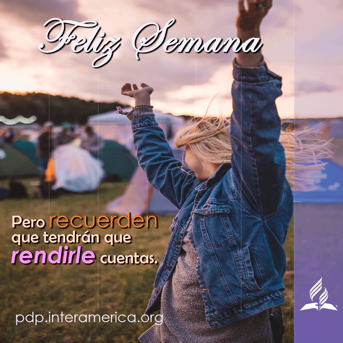 pdpinteramerica's tweet photo. La única seguridad para los jóvenes reside en tener una relación personal con Dios… Sabiendo que una hueste celestial está observándolos, dispuesta a asistirlos con toda solicitud en tiempo de peligro y necesidad RH, 21 de noviembre de 1893.

#FelizSemana #young #AdventistasDIA https://t.co/exi01Ftk2b