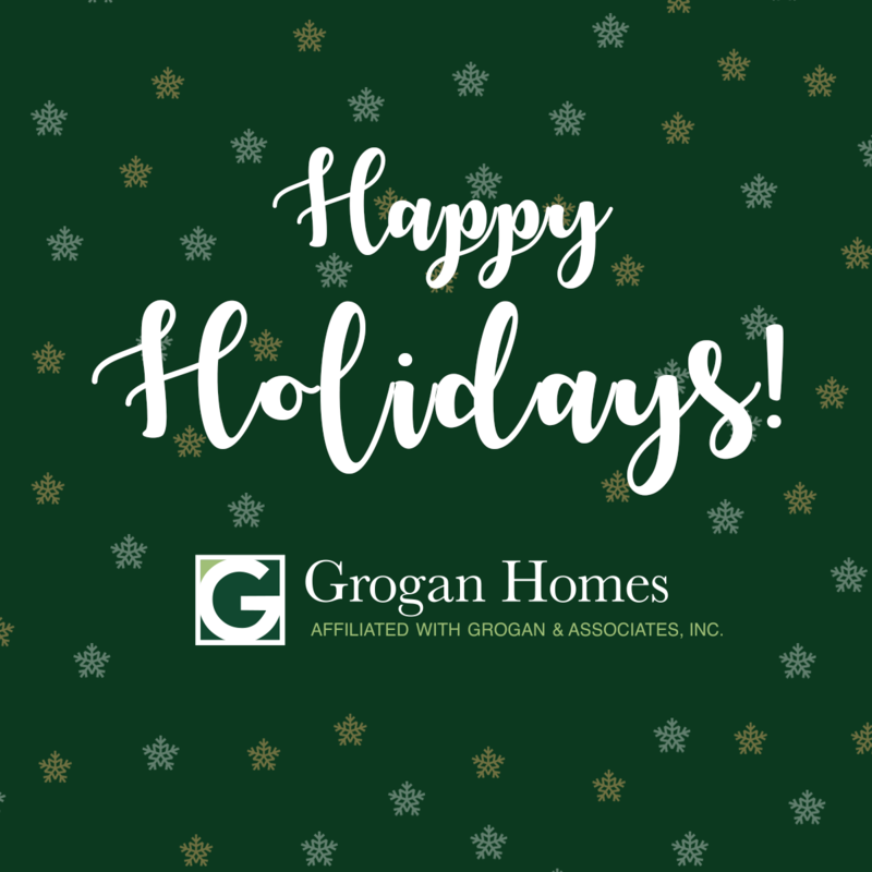Happy Holidays from our family to yours! #GroganHomes #HappyHolidays