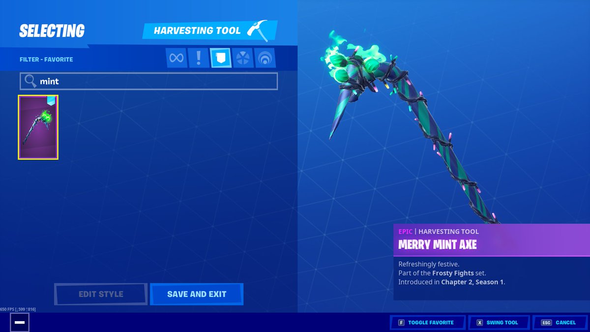 mxuie's tweet photo. 10x Minty Axe Giveaway 🎄🎅
(Sponsored by Epic themselves #EpicPartner)

To enter:
- Follow @mxuie 
- RT + Like
- Tag 2 Friends

Winners Picked on Christmas Day!

Good Luck ♥️ https://t.co/5MWoxUmdDZ