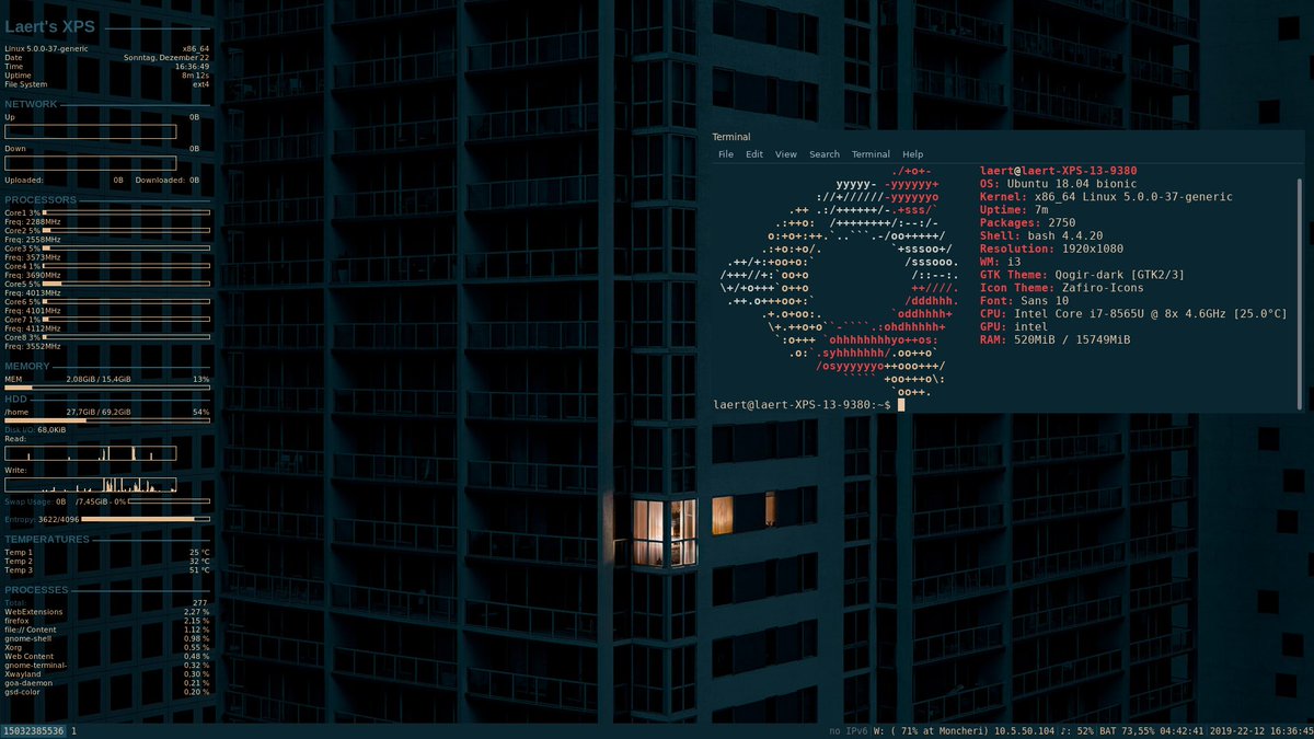 runixporn's tweet photo. [i3] My first attempt at a comfy minimal i3 rice https://t.co/iUvQBNfwaD https://t.co/n9U6KmJJSg