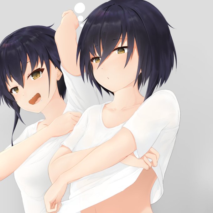 寝起きのヒトミちゃんはいろいろやばいきっと
#艦これ 