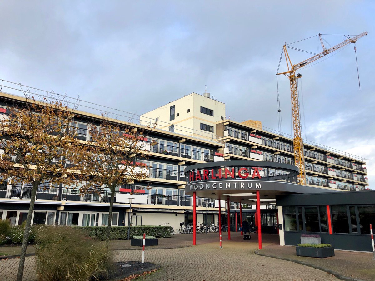 Gramsbergenbv's tweet photo. De gerenoveerde #daken van wooncentrum Harlinga in #Harlingen nog mooi voor de kerstvakantie opgeleverd. #Garantgum #Kingspan #Eyecatcher nu eerst genieten van onze vakantie. https://t.co/jpICW4SY9O