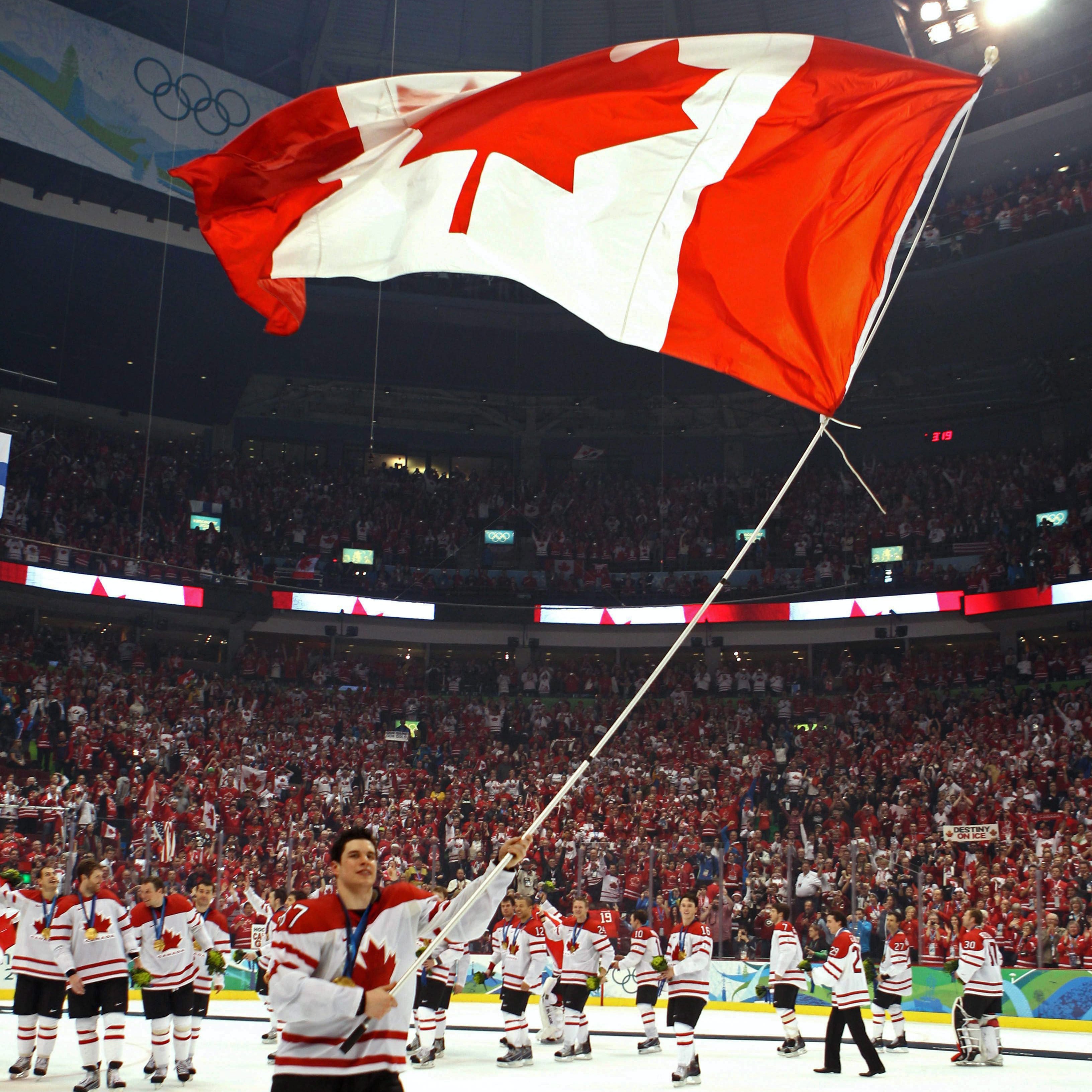 спорт в канаде. канада родина хоккея. хоккеисты канады. зимняя олимпиада ванкувер. брайан беллоуз хоккеист сборная канады.