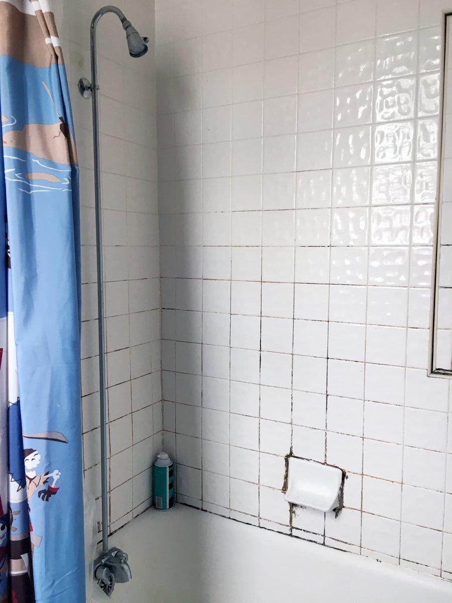 AptTherapy's tweet photo. The best thing we did to this rental bathroom was (almost) free: https://t.co/g4WpFL3Gtz https://t.co/k35f99wUtC