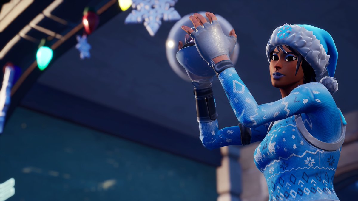 蓮 Na Twitteru フローズンクリスマスオプス 戦いの手を止めて 今は楽しもう Fortnite フォートナイト フォートナイトスクショ スキン撮影