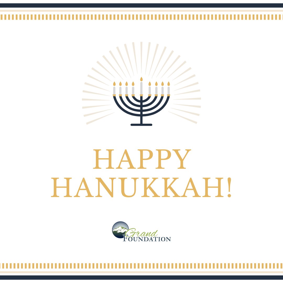 Enjoy your #Hanukkah from the #grandfoundation.
